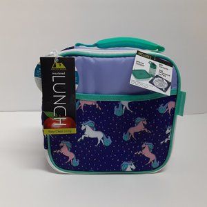 Arctic Zone Antimicrobial Lunch Box with‎ Ice Pak Container + Water Bottle Uni